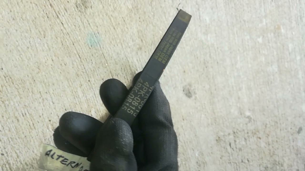 Cambio correa o banda power steering, nissan b13 Tsuru, síntoma timón duro.