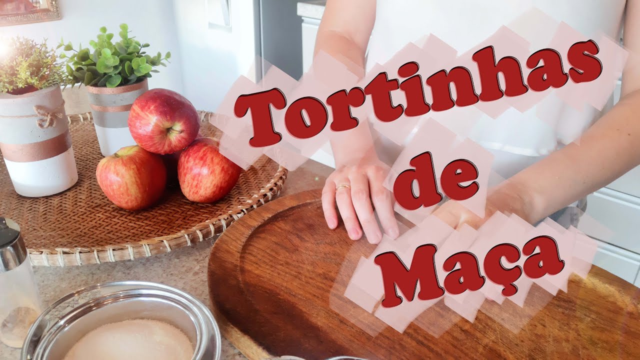 ASMR - PREPARANDO TORTINHAS DE MAÇA