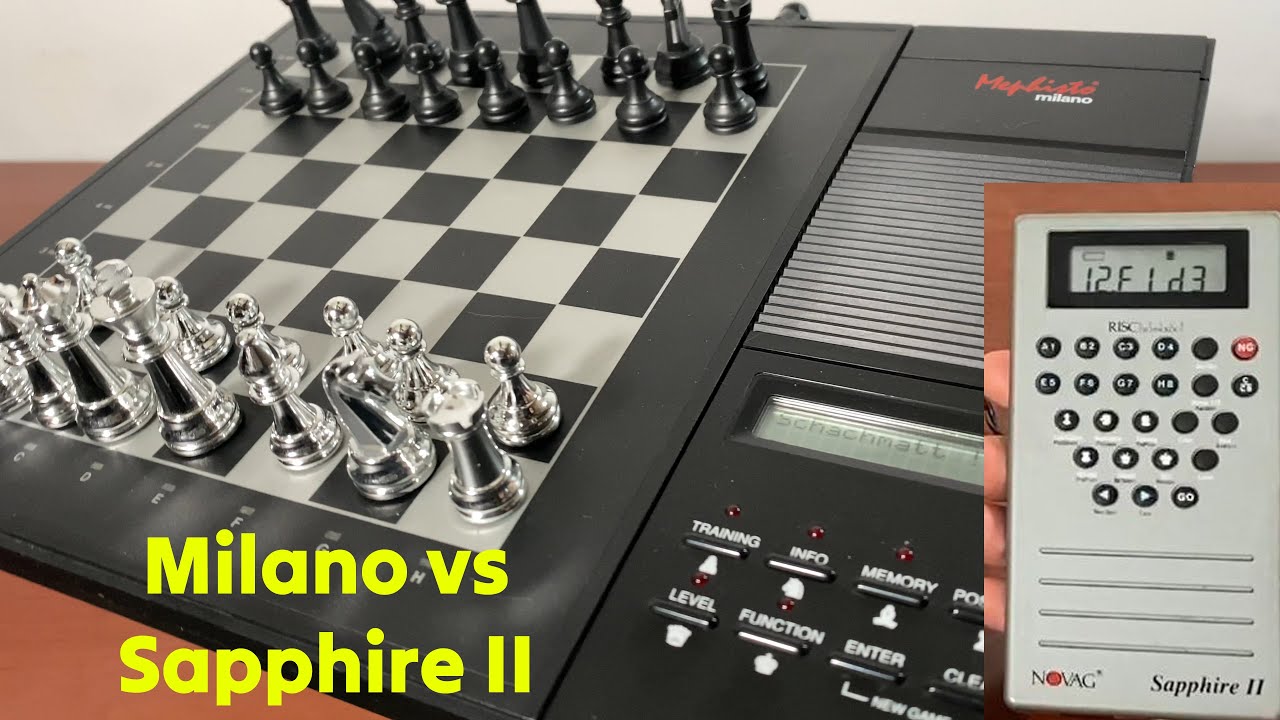 Milano vs. Novag Sapphire II: Rare Old 