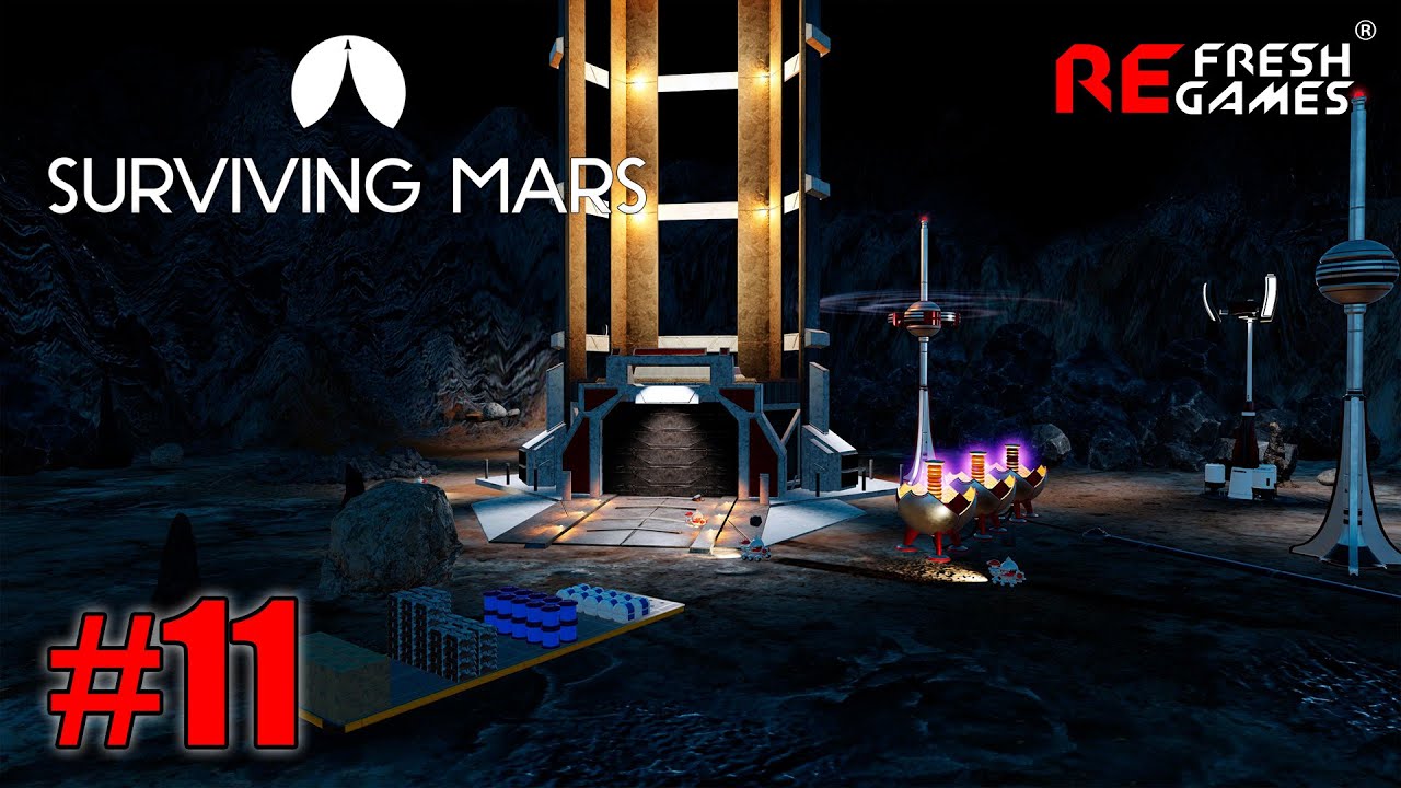 #11 Загадочные подземелья - Surviving Mars: Below and Beyond DLC