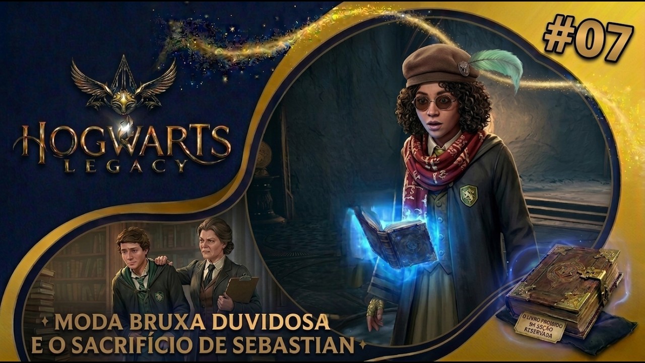 MODA BRUXA DUVIDOSA E O SACRIFÍCIO DE SEBASTIAN | Hogwarts Legacy #07