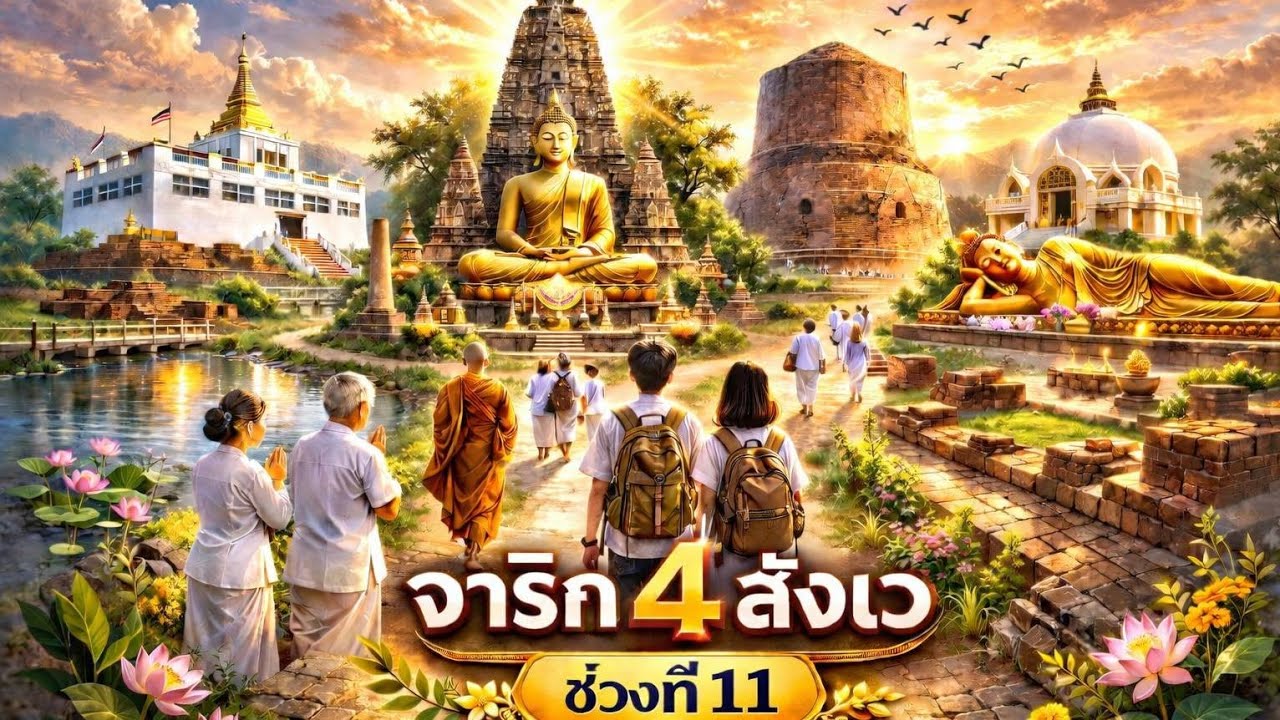 EP1010 จาริก 4 สังเวชนียสถาน ช่วงที่ 11