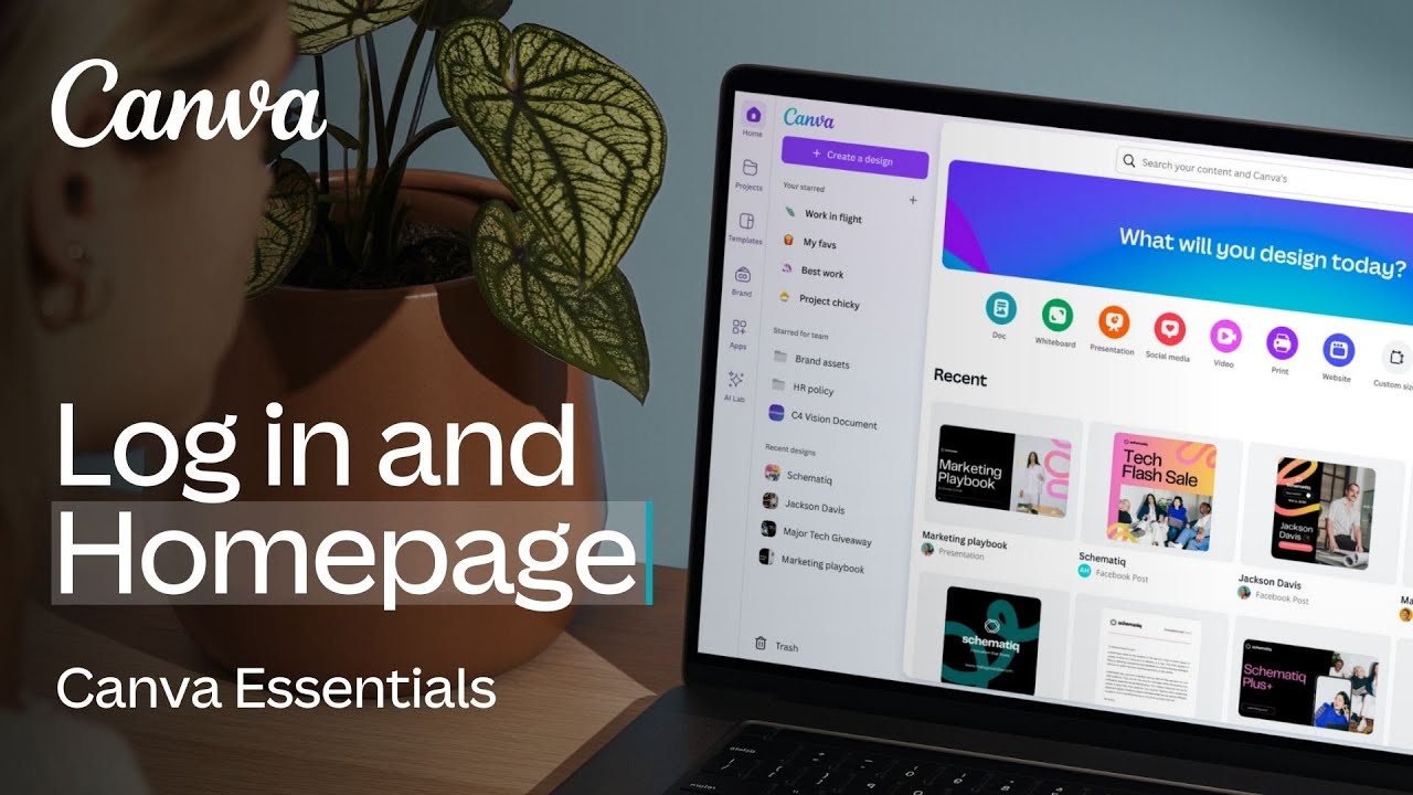 Navigating Canva&rsquo;s Homepage: Find what you need, fast