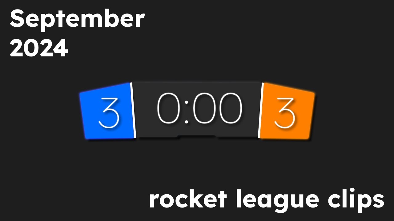 rocket league clips - September 2024