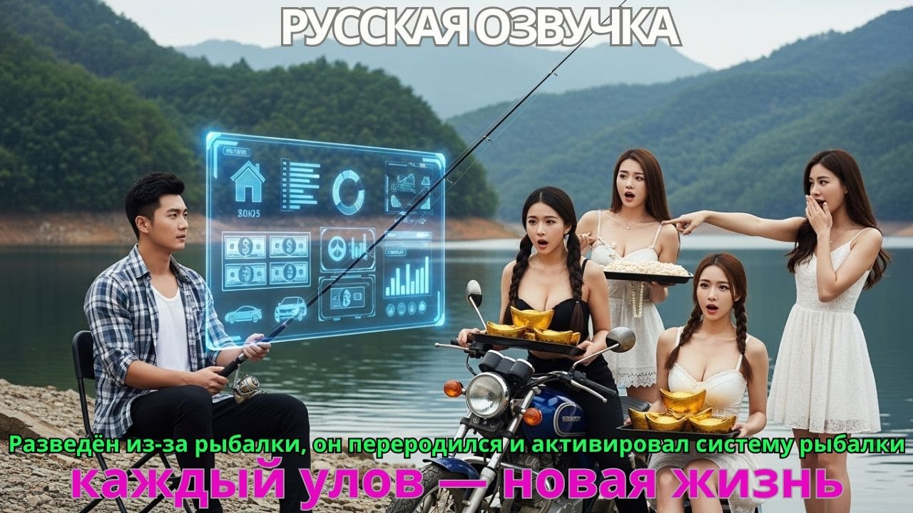 Разведён из-за рыбалки, он переродился и активировал систему рыбалки: каждый улов — новая жизнь