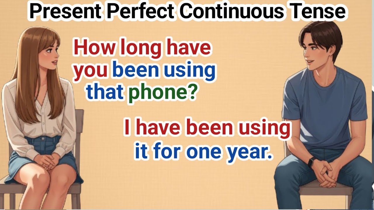 ✅ Present Perfect Continuous Tense | English Speaking Practice Q&A