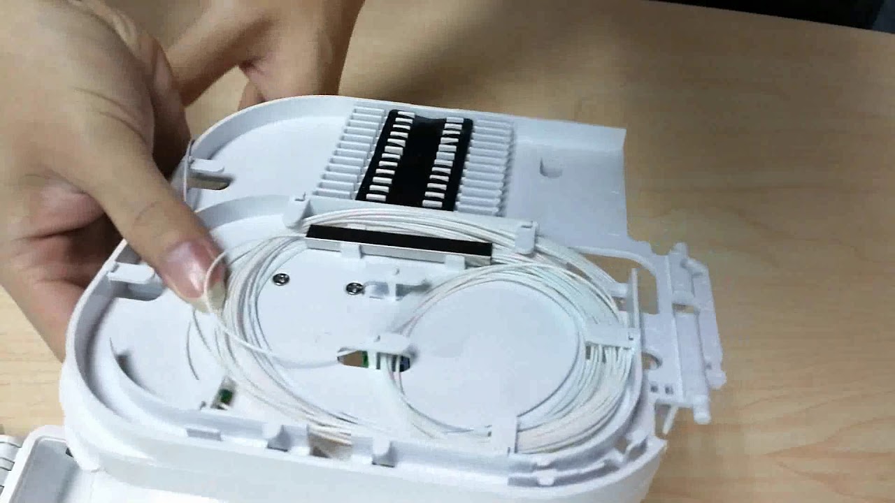 How to coil Blockless PLC Splitter in Fiber Access Terminal