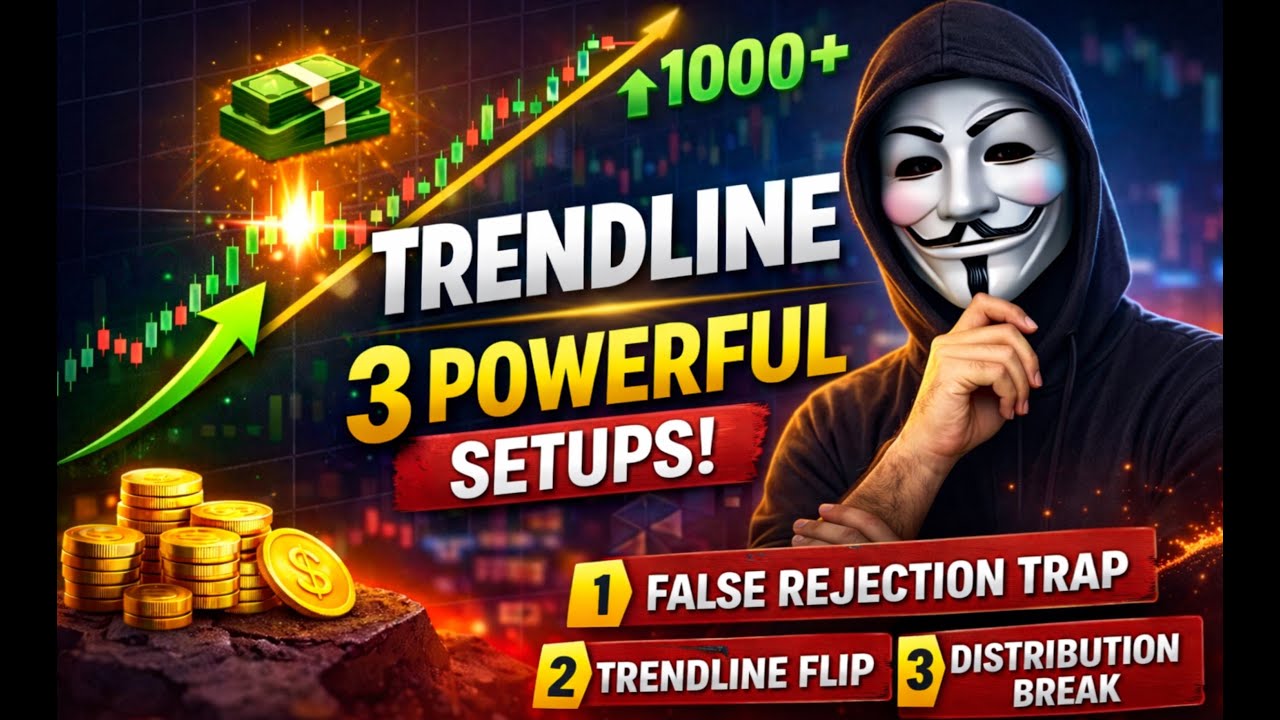 Trendline Trading Strategy | 3 Powerful Trendline Setups That Trap Retail Traders