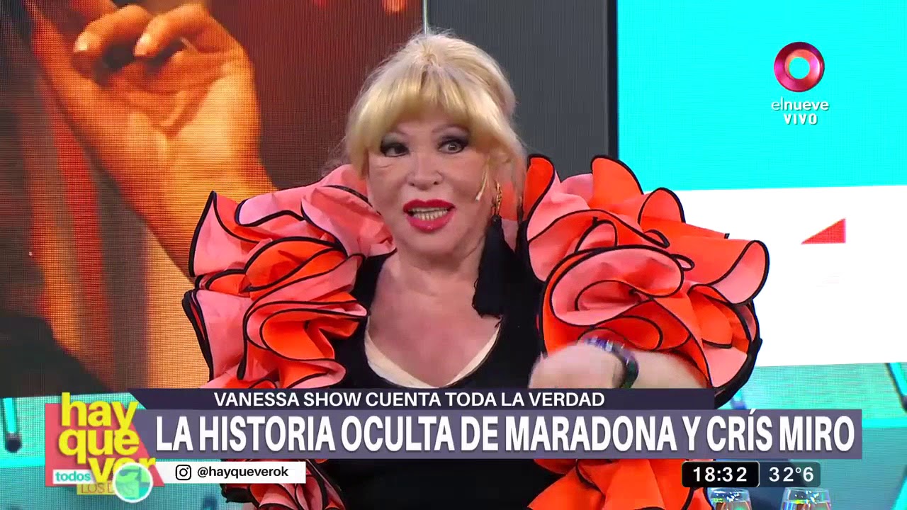 La historia oculta de Maradona y Cris Miró