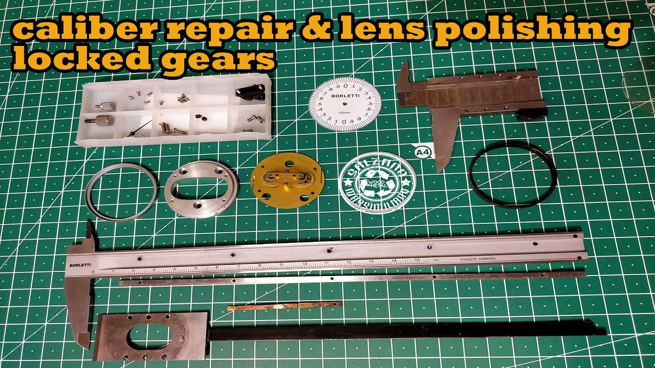 Riparazione Calibro e Lucidatura Lente - DIY - Caliber Repair & Lens Polishing  #28