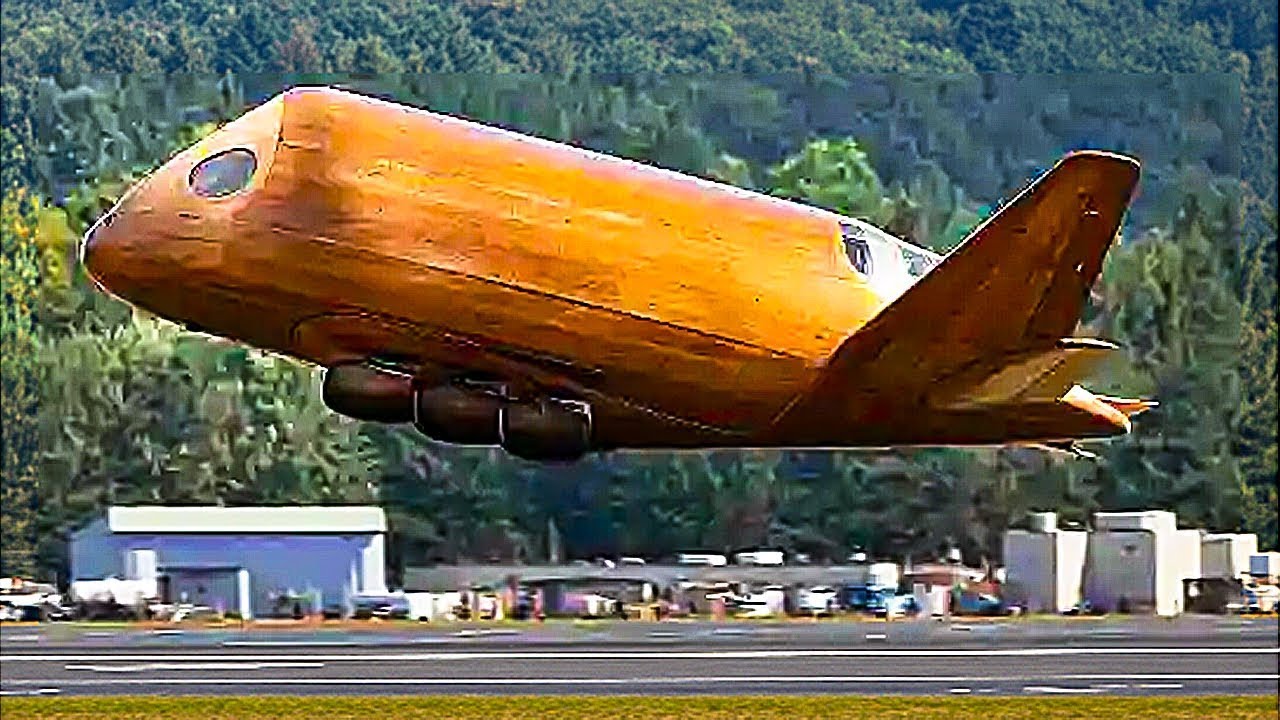 Pode ser difícil de acreditar, mas este avião realmente existe
