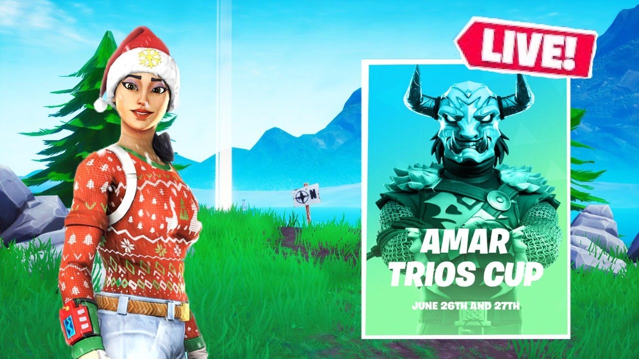 *LIVE* Amar Trio Cup  (Fortnite Tournament)