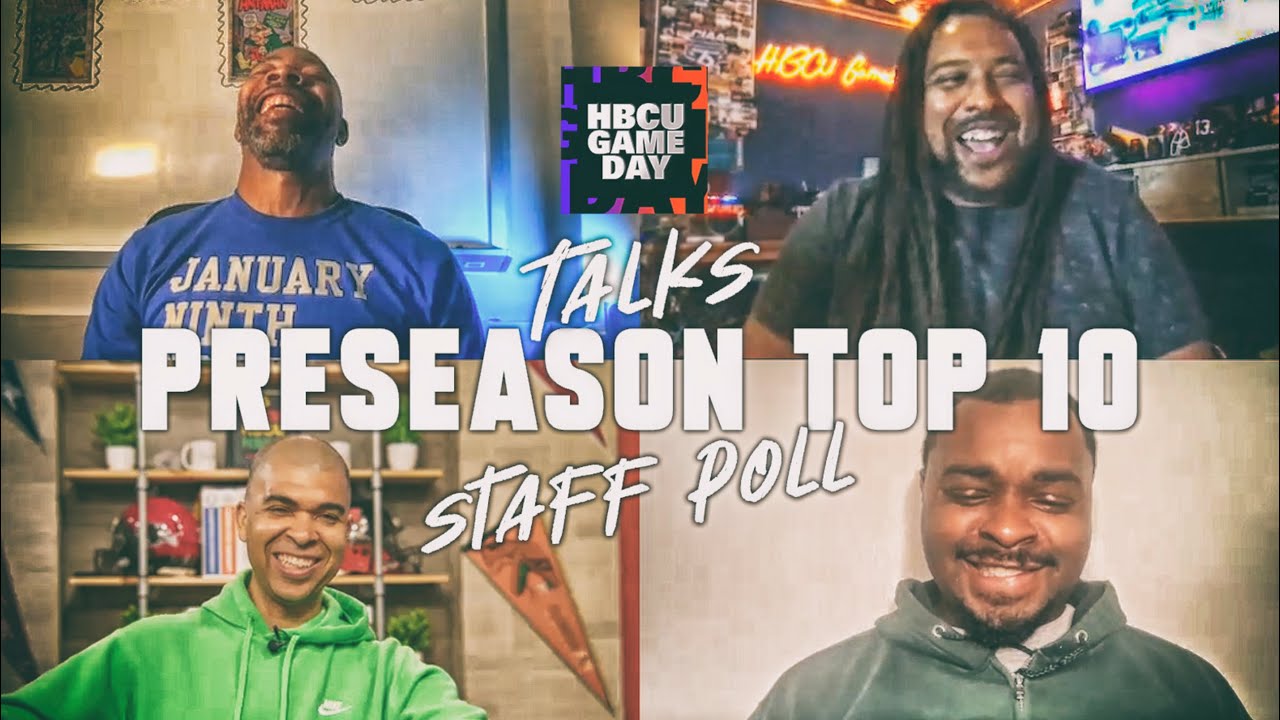 HBCU Gameday talks preseason FCS HBCU top 10 poll