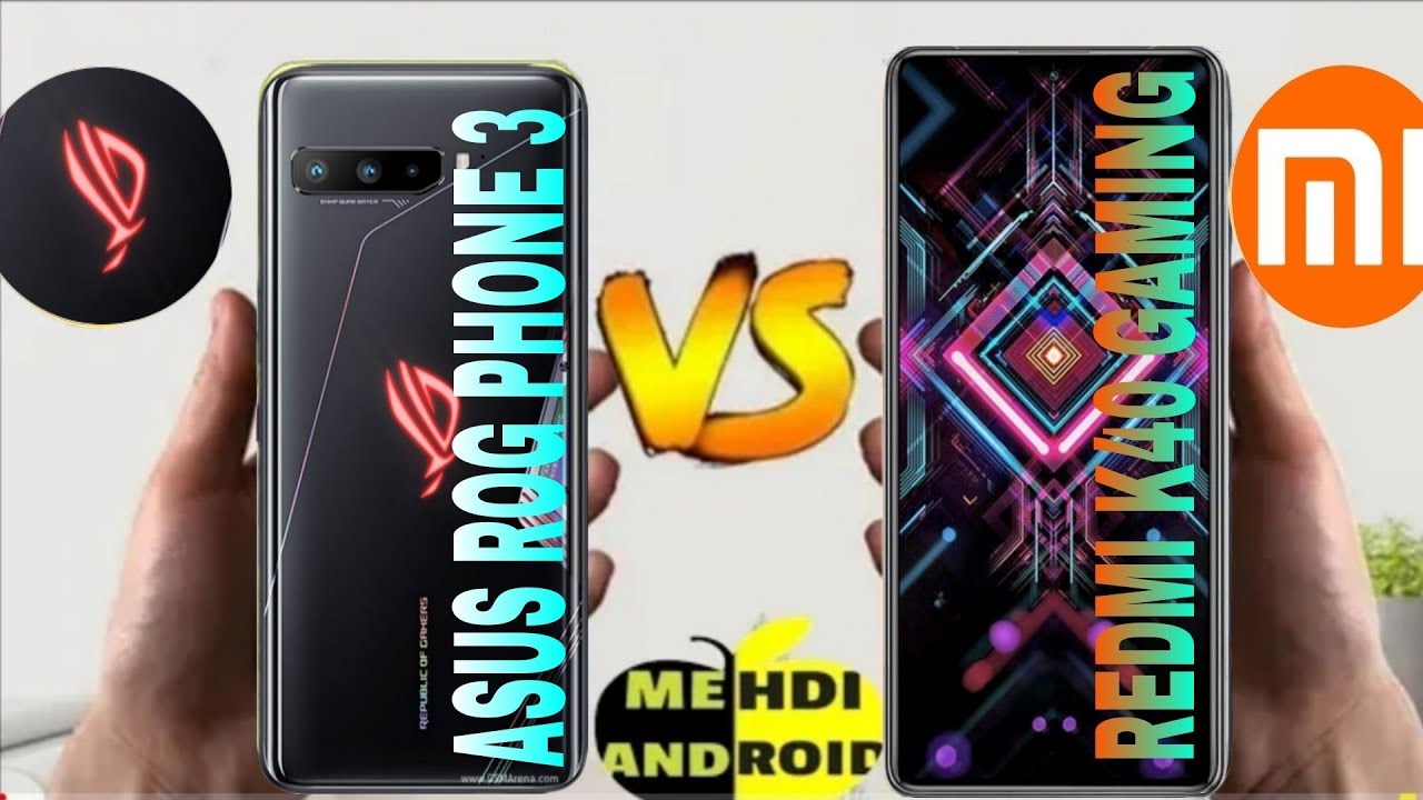 Comparaison ASUS ROG PHONE 3 VS REDMI K40 GAMING