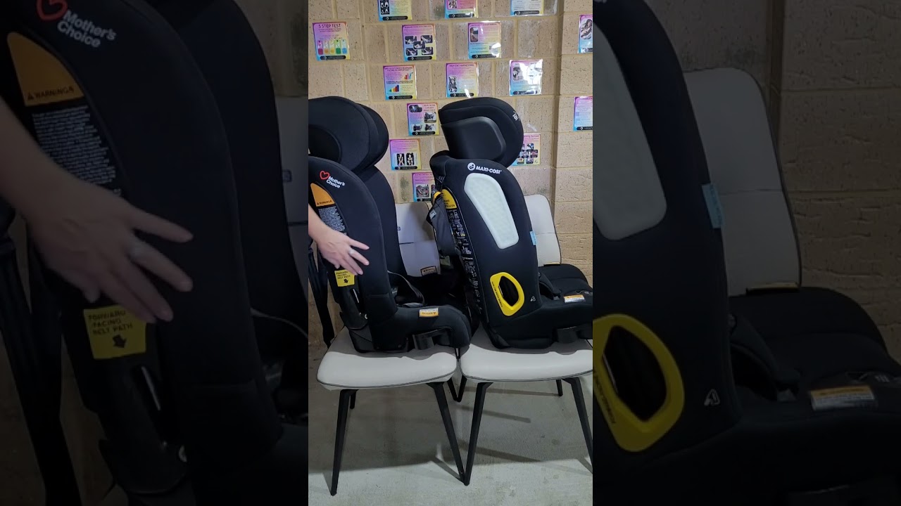 Mother's Choice Focus/Pulse & Maxi-Cosi Tuva Comparison