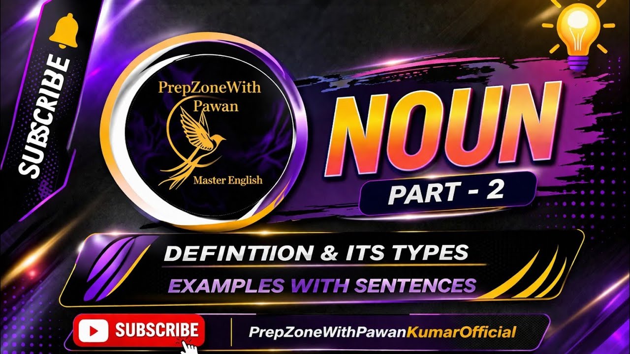 Lecture 05 ( Part-02) Nouns Part 2 | Types of Nouns Explained in Detail | English Grammar Lesson.