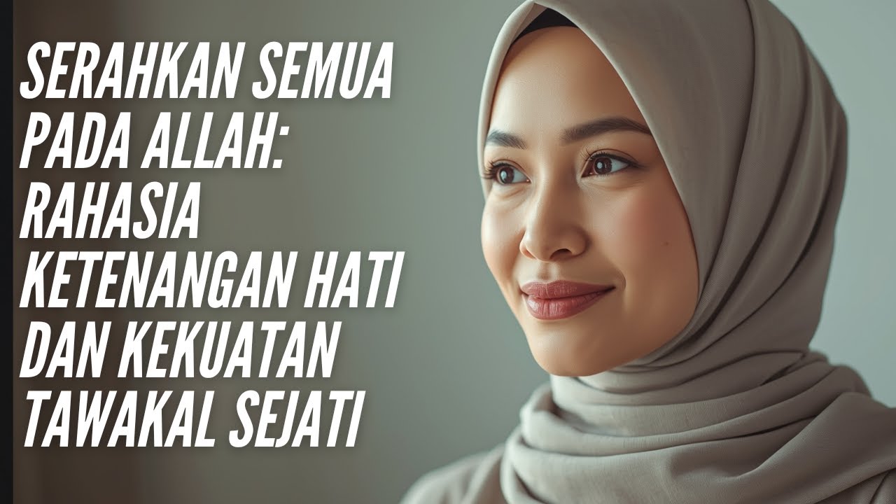 Serahkan Semua Pada Allah: Rahasia Ketenangan Hati dan Kekuatan Tawakal Sejati