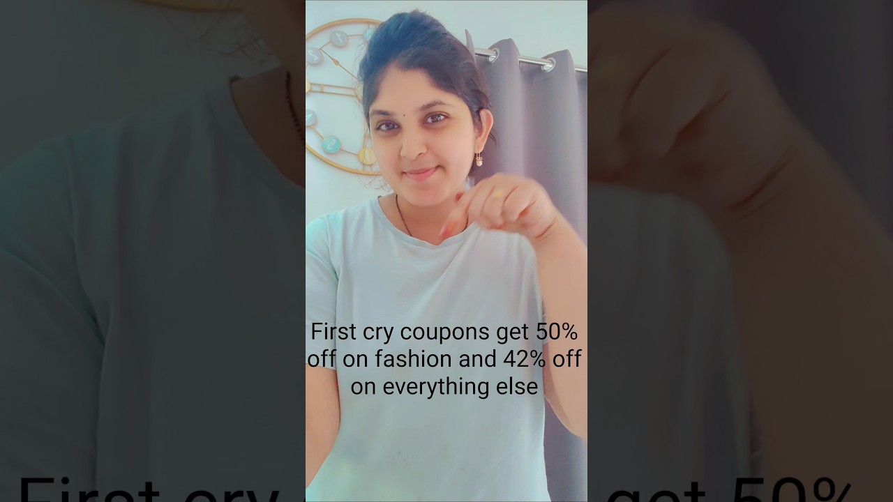 Firstcry discount codes 😍 #coupon #discount #fashion #accessories #toys #firstcry