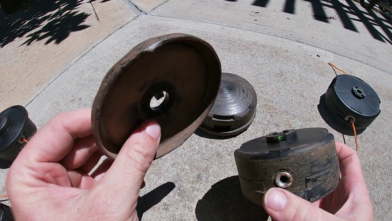 Overview of common bump-feed heads and troubleshooting a broken SpeedFeed Trimmer head