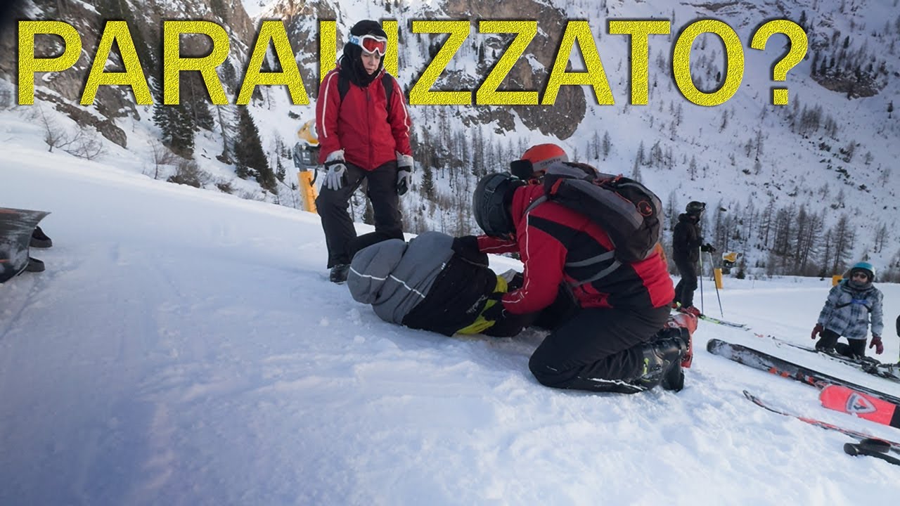 PARALIZZATO SCIANDO?! | Portato in elisoccorso | Parte 1