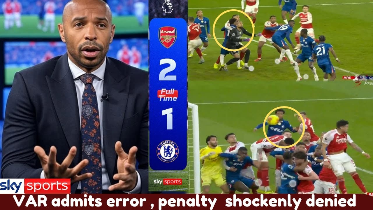 VAR Confirms Clear Arsenal Penalty Error as Premier League Officiating Faces Fresh Scrutiny