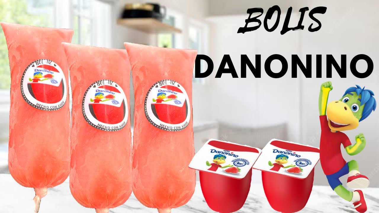 Bolis sabor DANONINO  receta para negocio| Version economica