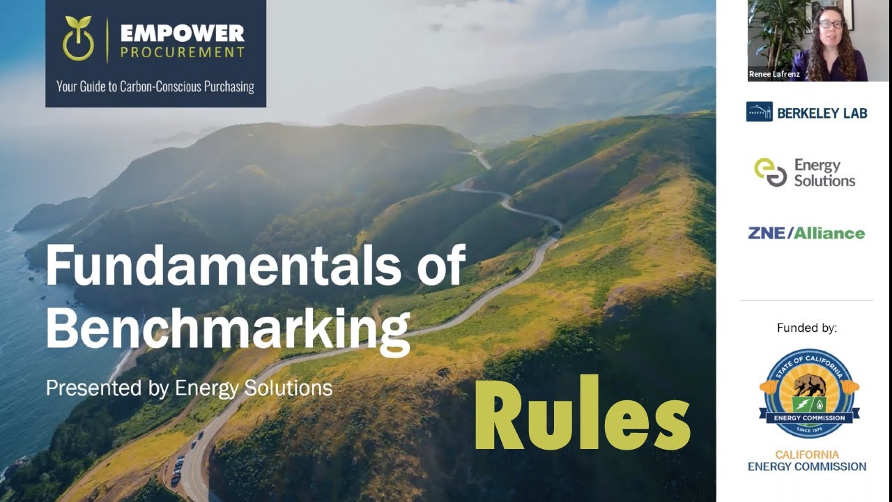Benchmarking for Carbon-Conscious Purchasing: Module 3 - Rules