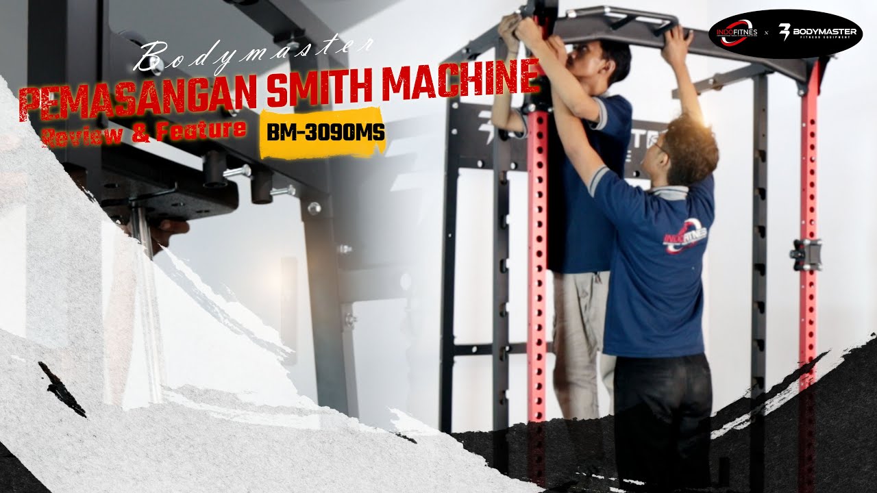Set up Installation BODYMASTER Multifunctional Smith Machine BM-3090MS