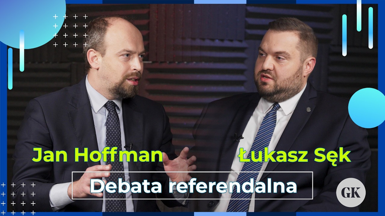 Debata Referendalna - Jan Hoffman i Łukasz Sęk
