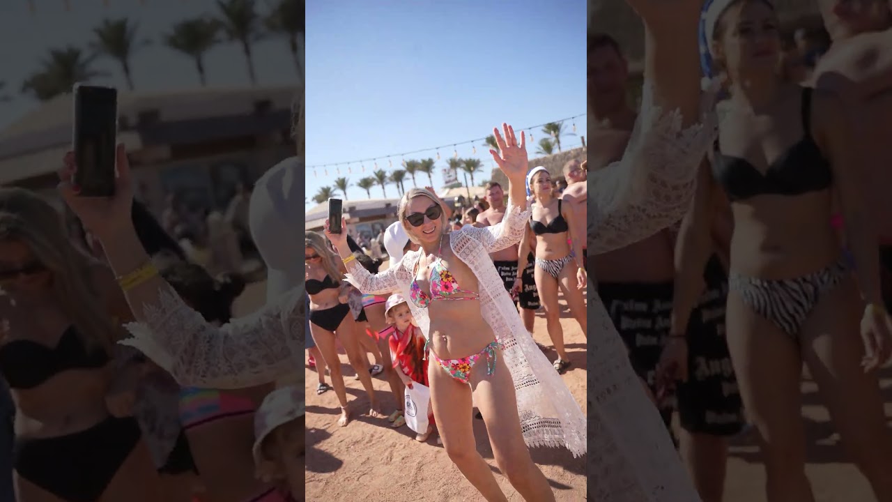 Foam Party on our #Beach at Sea Beach Aqua Park Resort