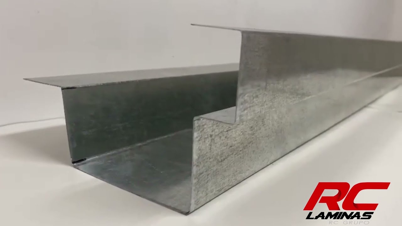 CANALETA PLUVIAL GALVANIZADA | RC LAMINAS
