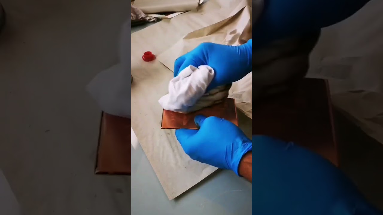 الطباعة الغائرة - حفر بالأحماض