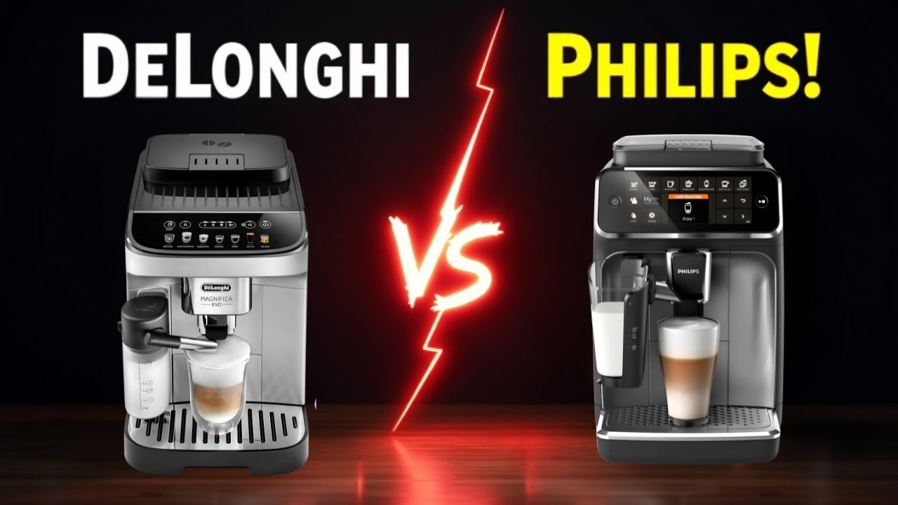 DeLonghi vs Philips Which Coffee Maker is BEST for You