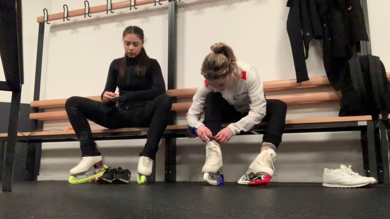 VLOG ? Suivez moi à la patinoire  🤠