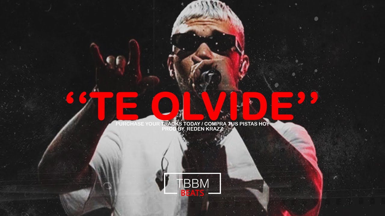 [VENDIDA] BEAT de reggaeton comercial CON CORO ''Te Olvide'' 🥀 BASE DE REGGAETON BEATS WITH HOOKS