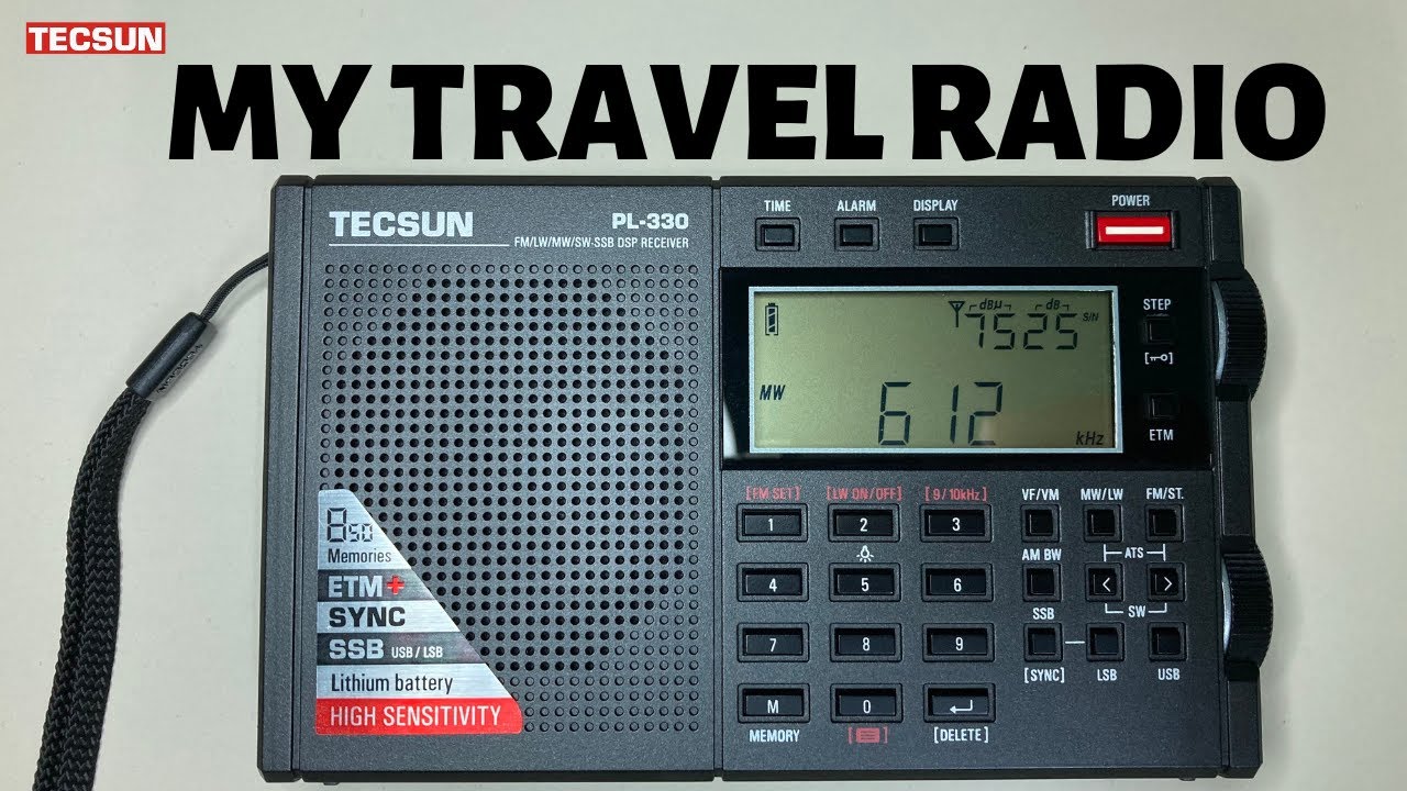 Tecsun PL-330 AM FM Shortwave Longwave SSB Portable Radio Unboxing and Review