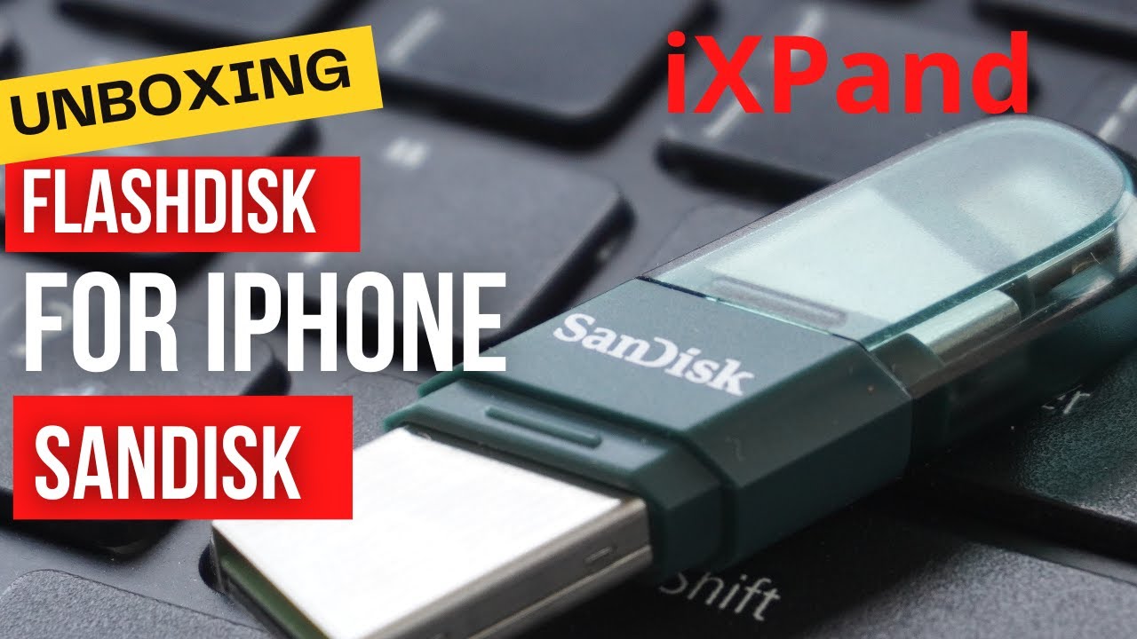 Unboxing Sandisk iXpand Flash Drive For Iphone Cara Backup Iphone Paling Mudah | ASTINA BOYS