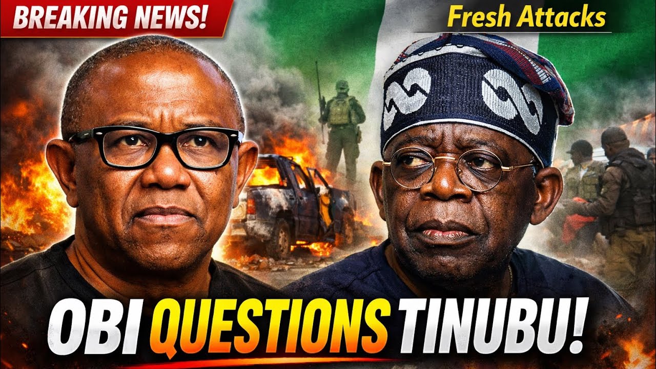 BREAKING NEWS‼️ Peter Obi QUESTIONS Tinubu’s Leadership Amid Fresh Attacks