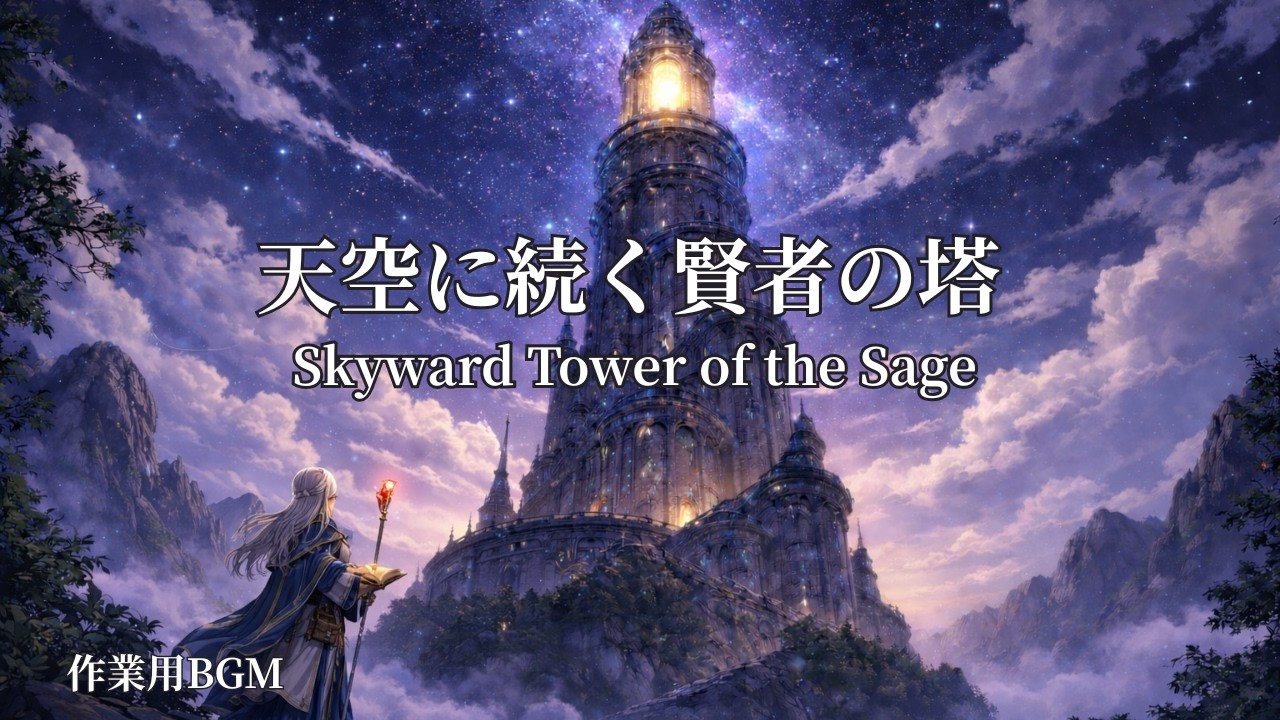 【作業用BGM】天空に続く賢者の塔 | Skyward Tower of the Sage | Calm Celtic Fantasy Ambience