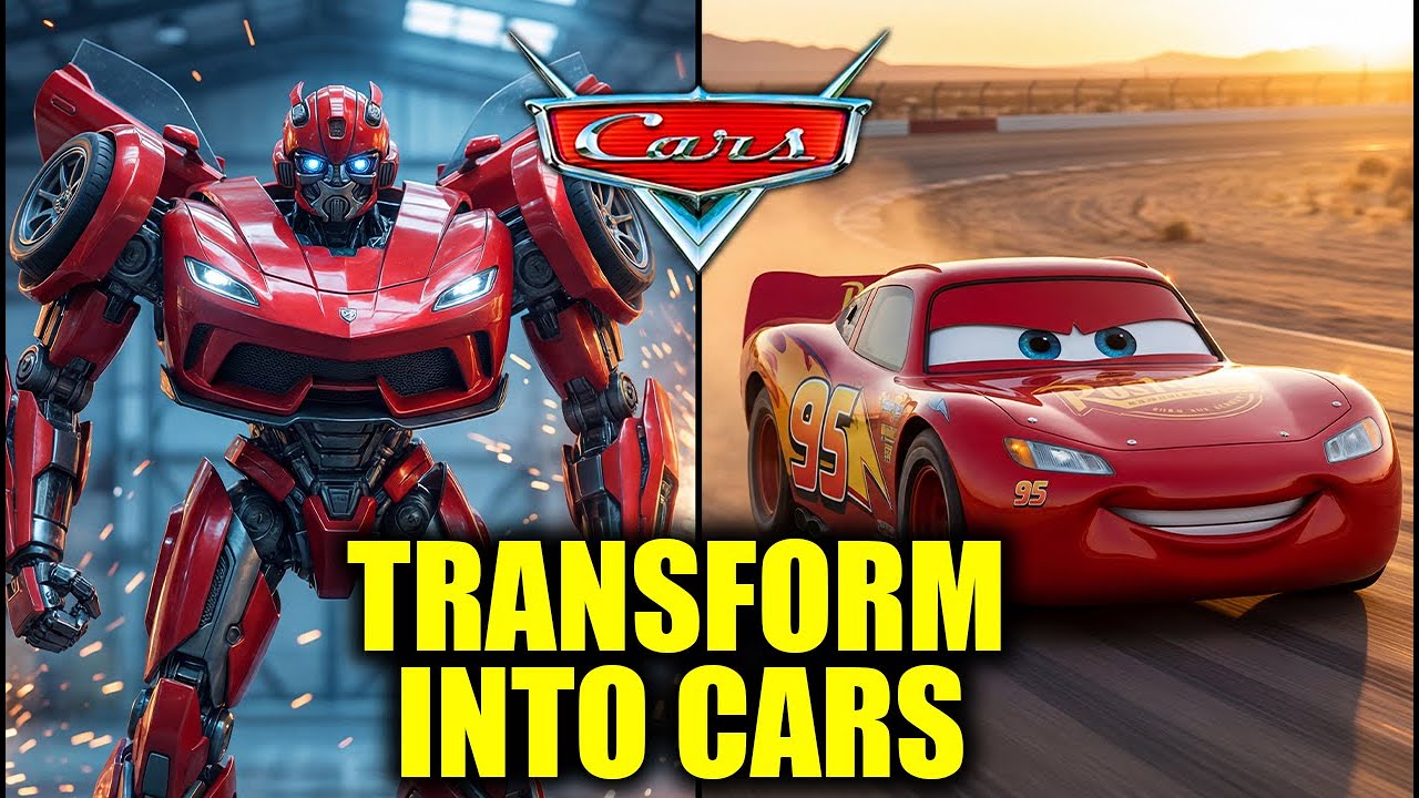 What If Transformers Became Cars Characters? | Transformers-Style Cinematic
