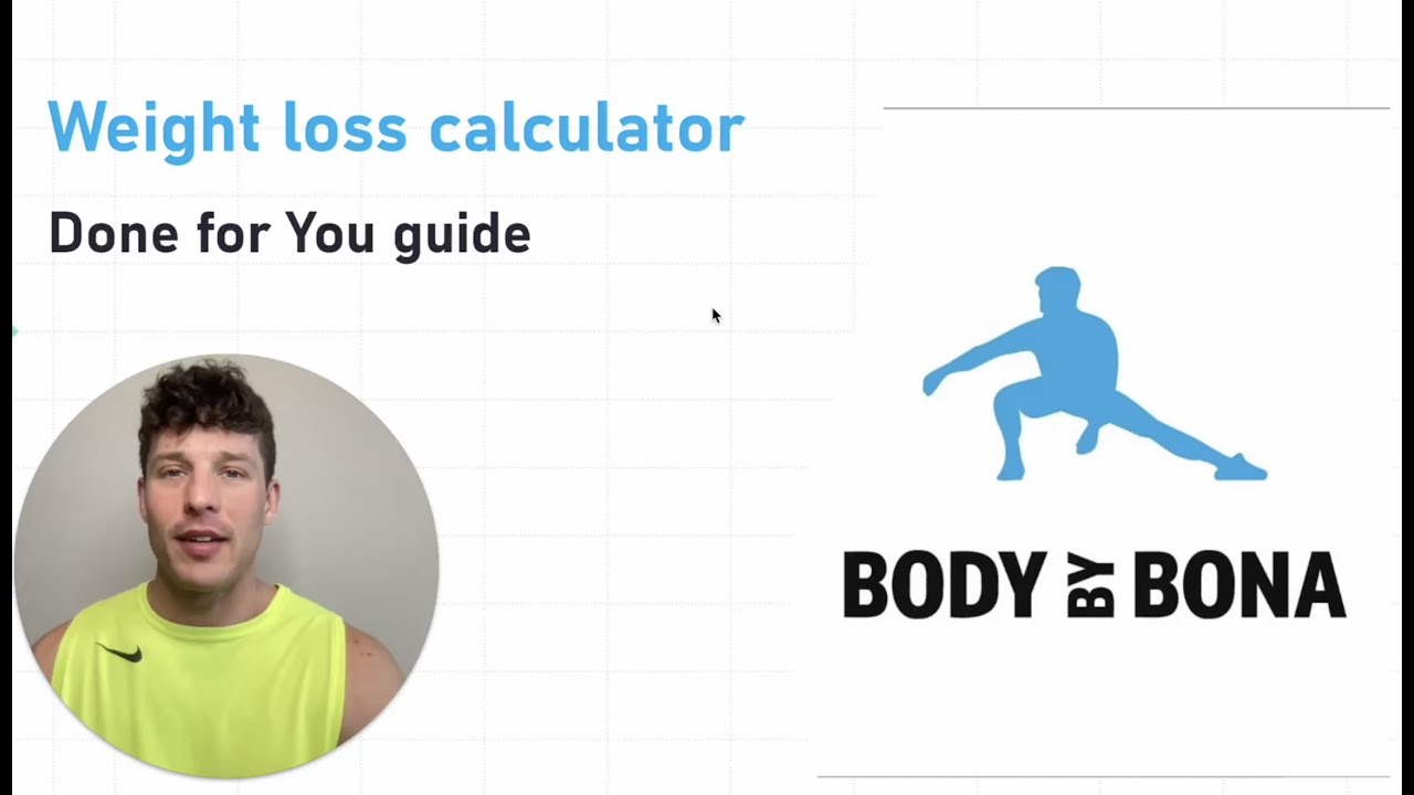 The Easiest Weight Loss Calculator