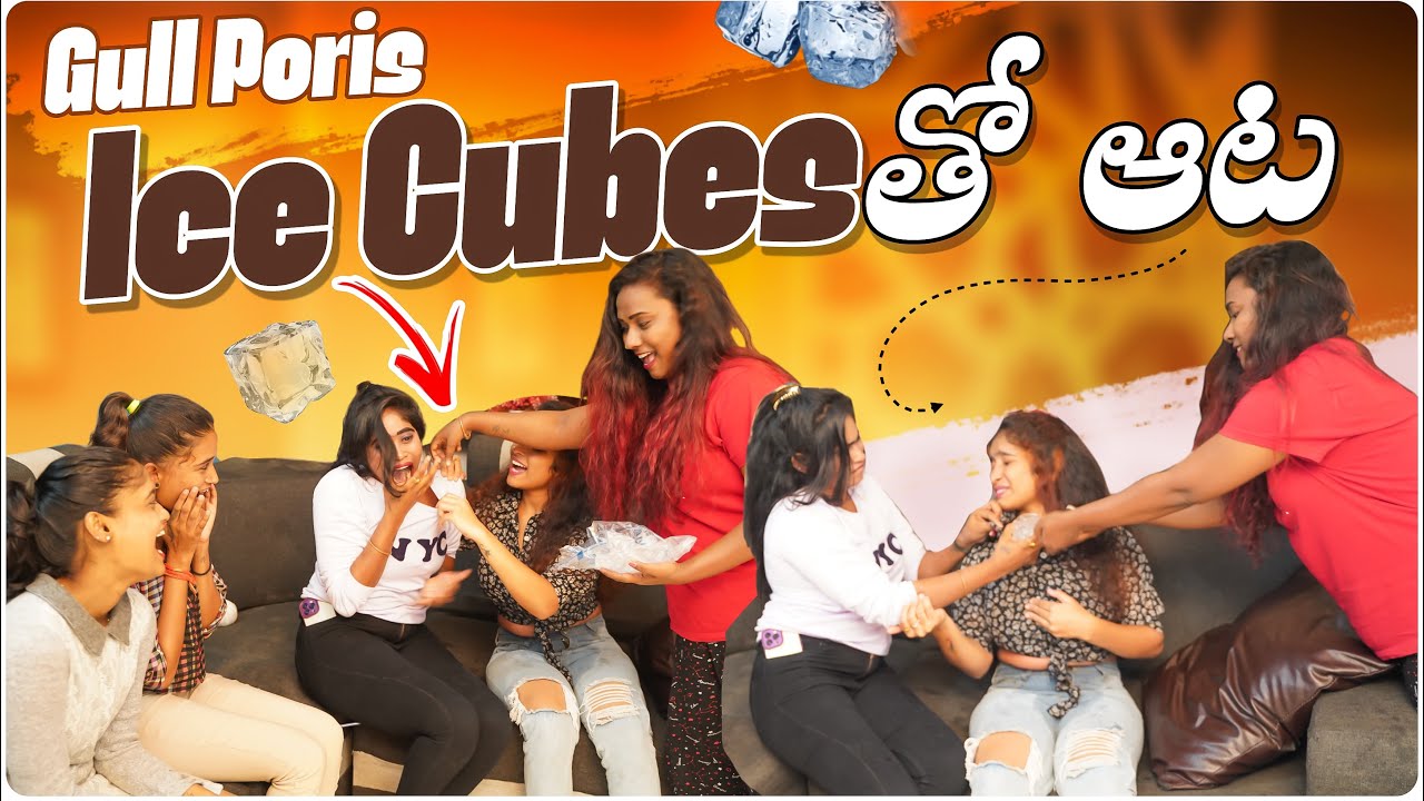 GALLI PORIS ICE CUBES CHALLENGE| CRAZY ENTERTAINMENT| TEAM @rishi_stylish_official
