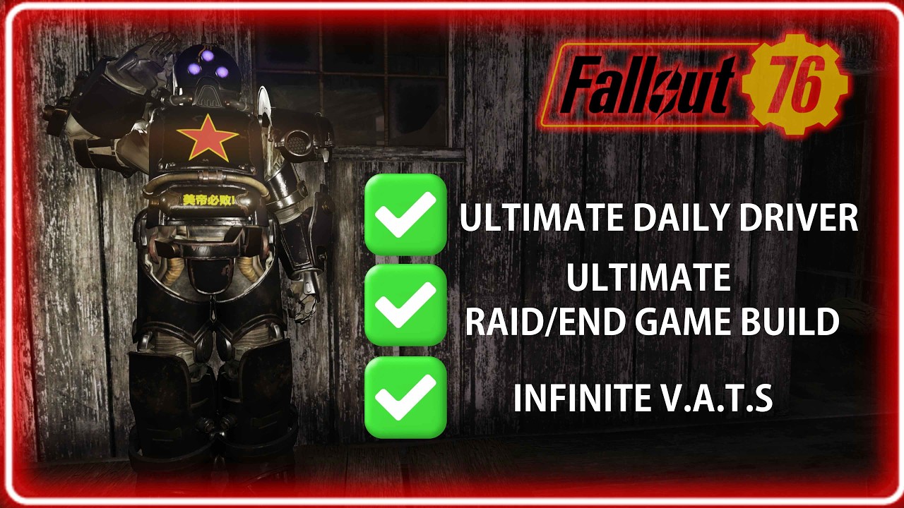 THE ULTIMATE Heavy Gunner/Power Armor Build *UPDATED* (2026) - Fallout 76