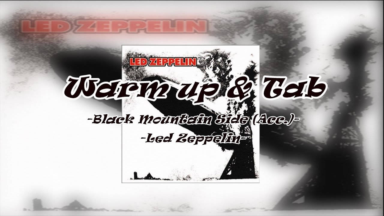 Black Mountain Side - Warm Up & Tab (Led Zeppelin)