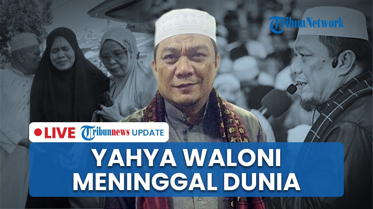 🔴LIVE: Penceramah Yahya Waloni Meninggal Dunia saat Kotbah di Masjid, Sempat Jatuh Tak Sadarkan Diri