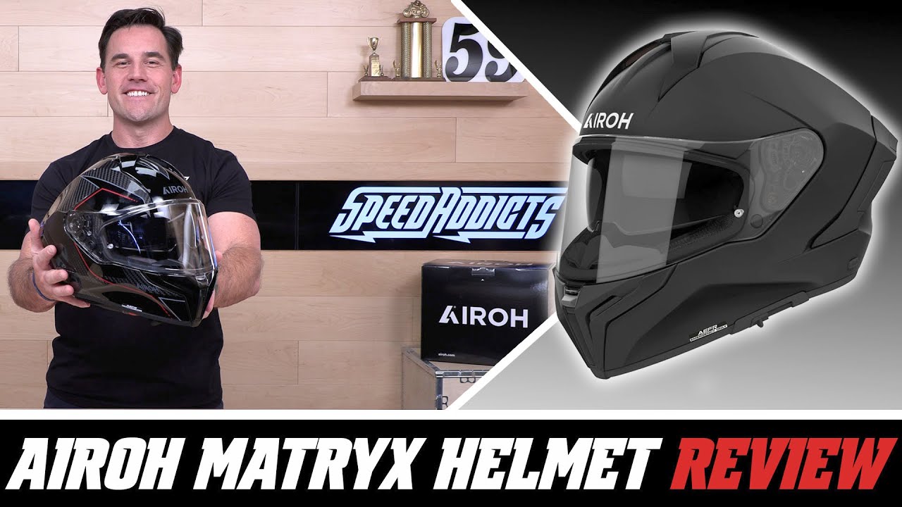 Шлем Airoh Matryx — обзор на SpeedAddicts.com