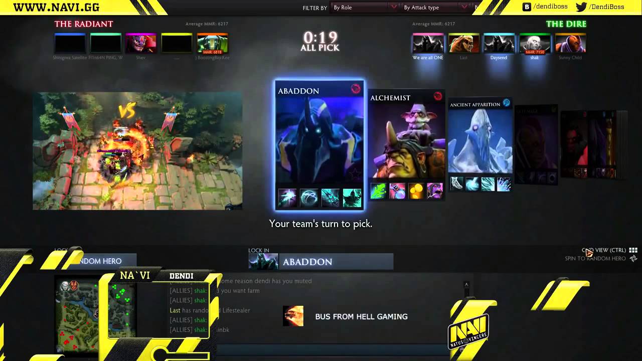 Dendi. Послематчевая аналитика.