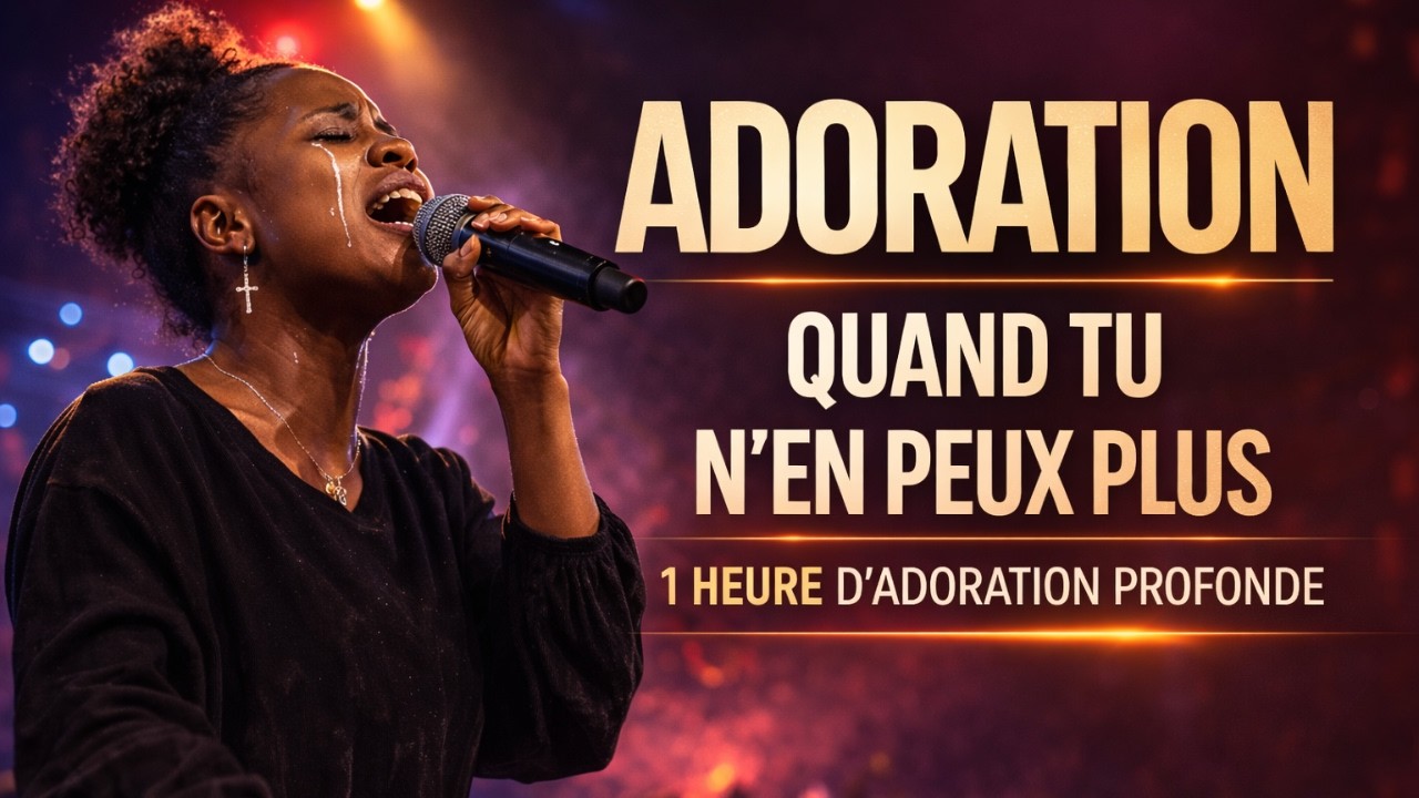 TU N’EN PEUX PLUS ? ÉCOUTE CETTE ADORATION QUI APAISE LE CŒUR | 1 HEURE DANS LA PRÉSENCE DE DIEU