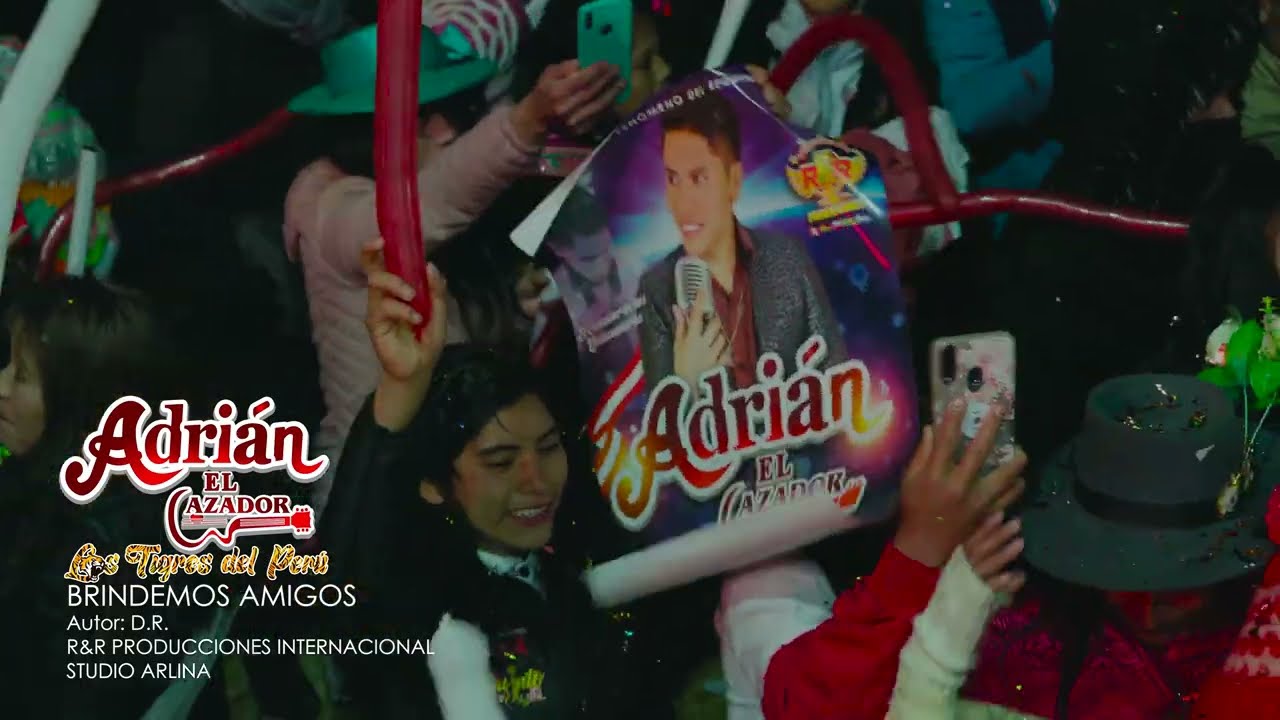 Adrián El Cazador - Brindemos amigos - Primicia 2021-2022  En Concierto chanquil - huancavelica