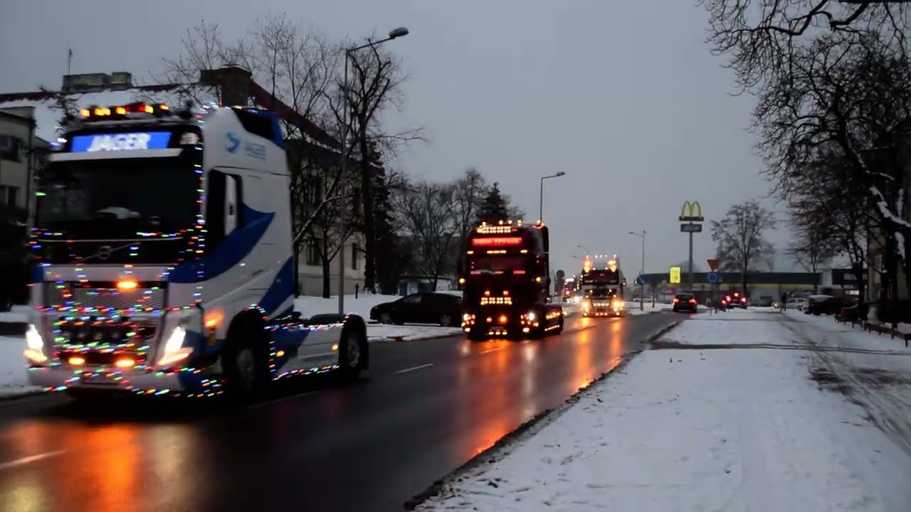 ❄🎅❄ Truckerski KONWÓJ MIKOŁAJOWY ❄🎅❄ | Łowicz 09/12/2023